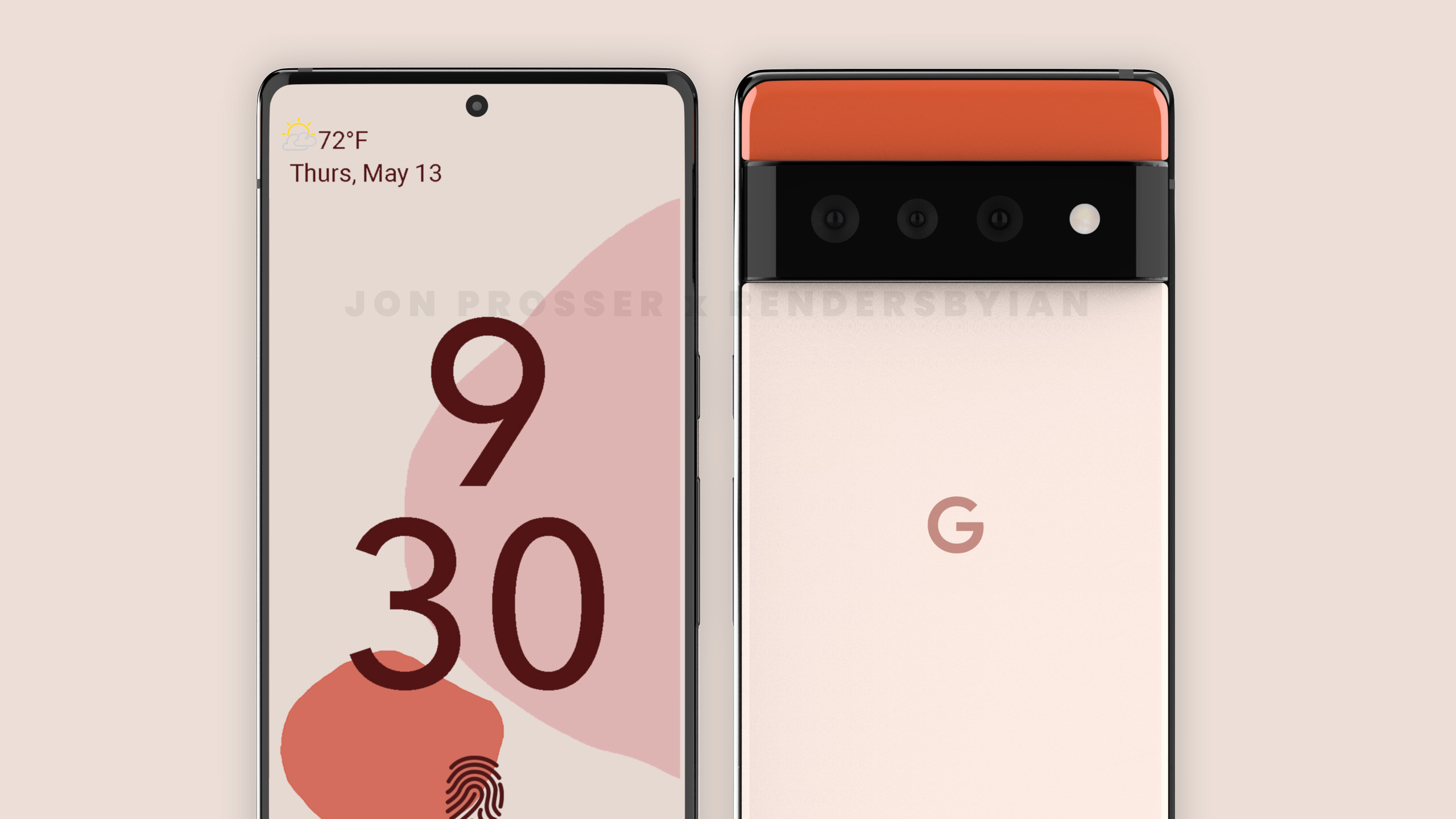 Los renders de Google Pixel 6 y Pixel 6 Pro revelan su renovado diseño