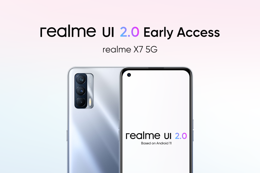 realme X7 realme UI 2.0 Early Access