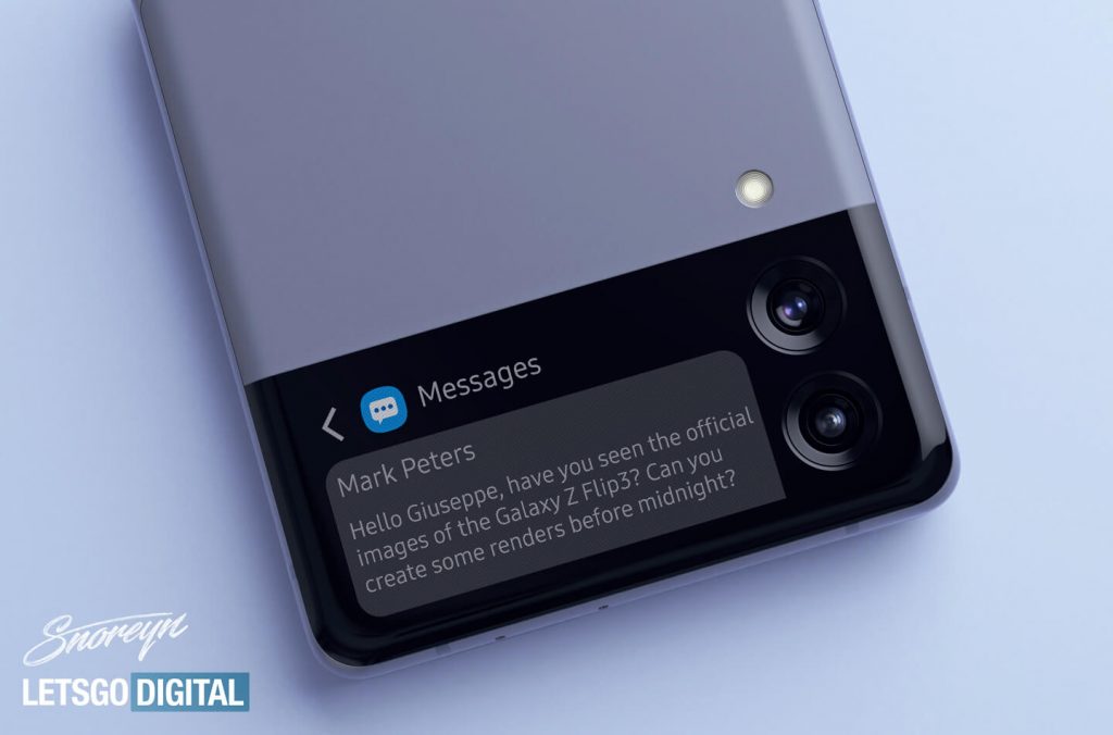 samsung galaxy z flip 3d model
