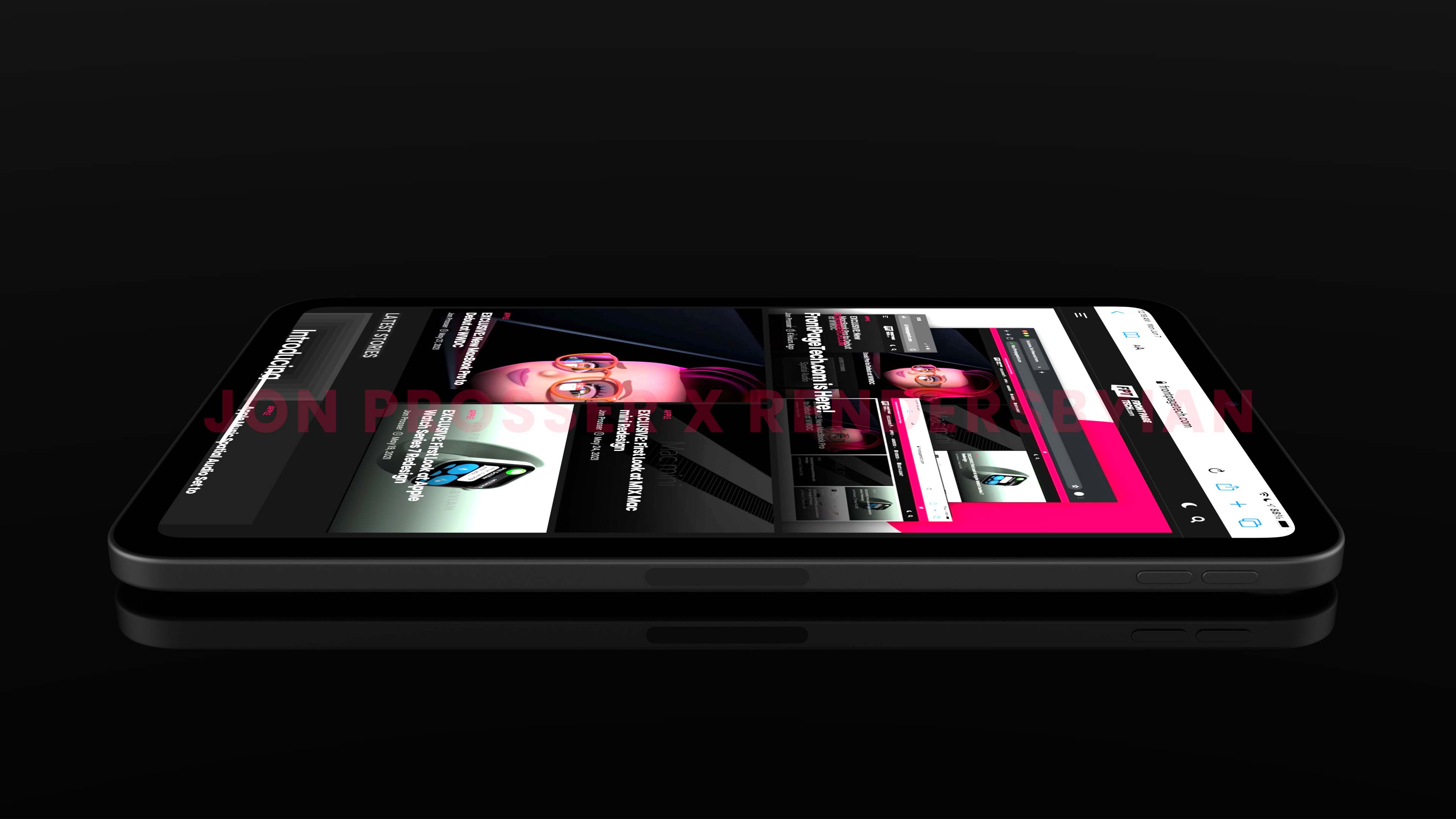 Apple iPad Mini 6th Generation Renders Leak 02