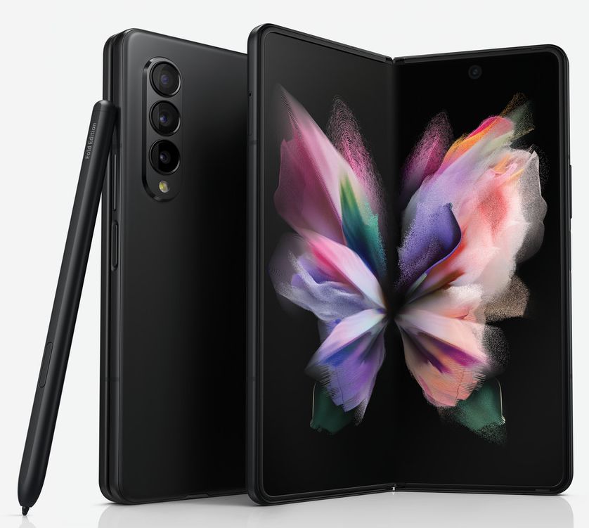 Samsung Galaxy Z Fold3 Foldable Smartphone Render