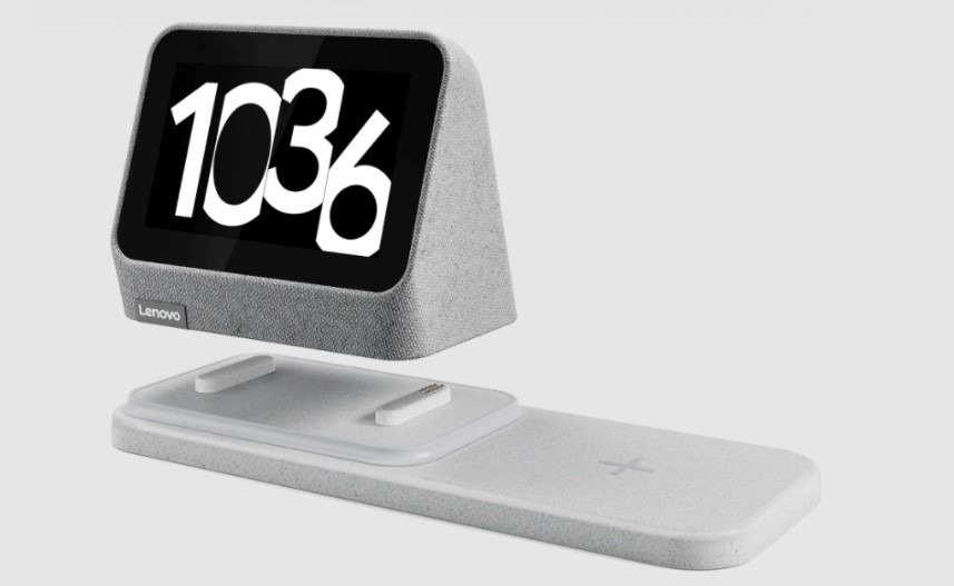 Lenovo Smart Clock 2 charging dock c