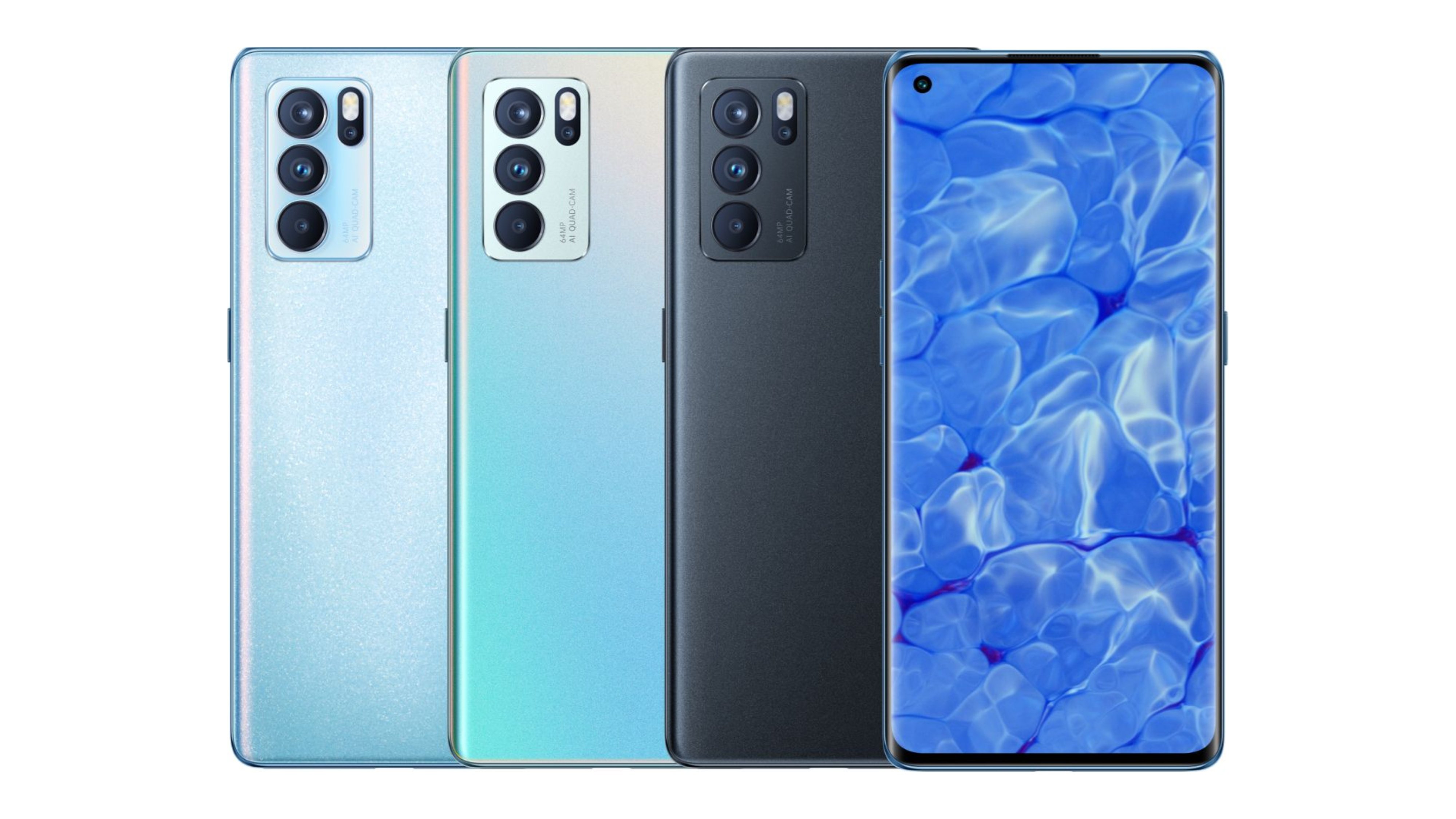 OPPO Reno 6 Pro 5G All Colors Featured