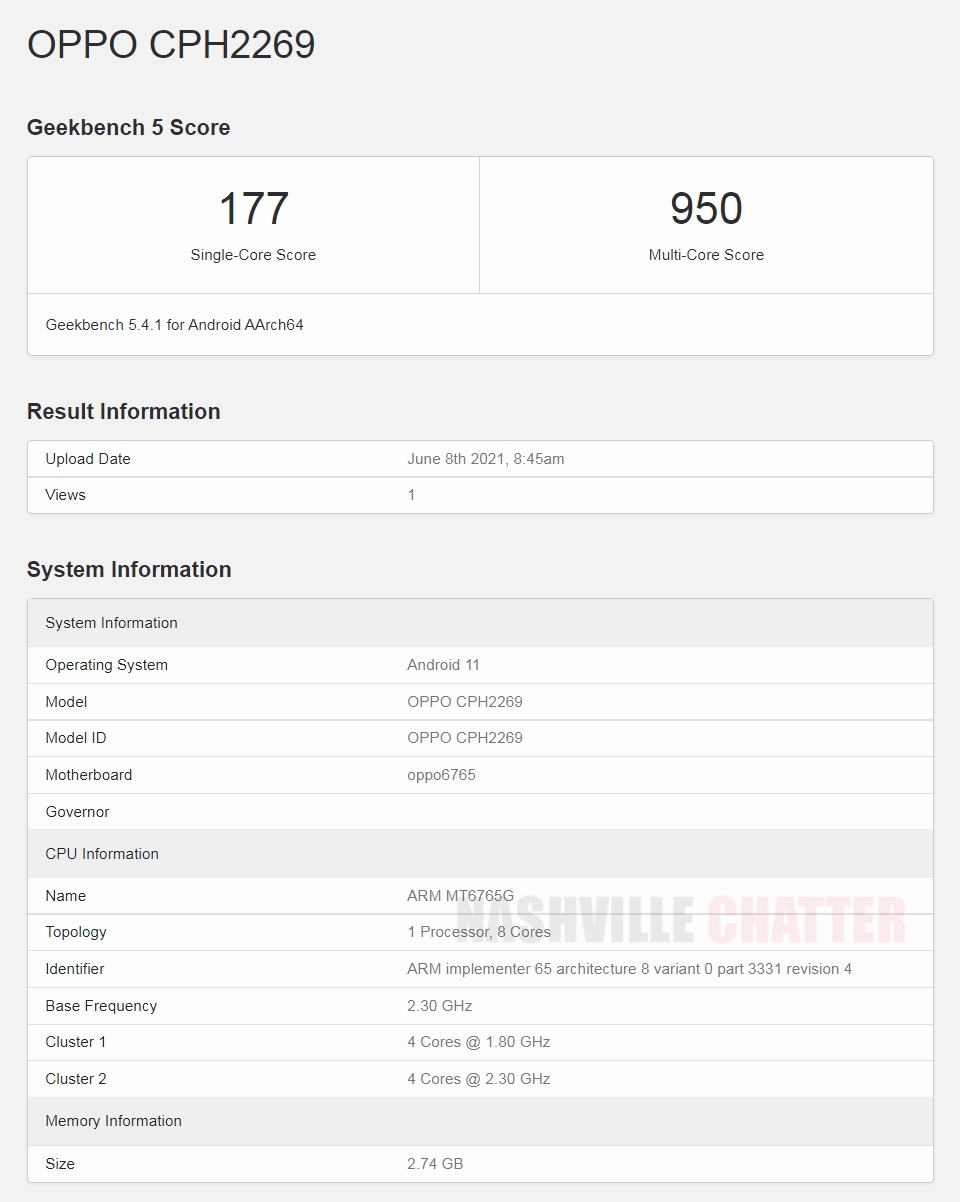 Oppo-A16-Geekbench