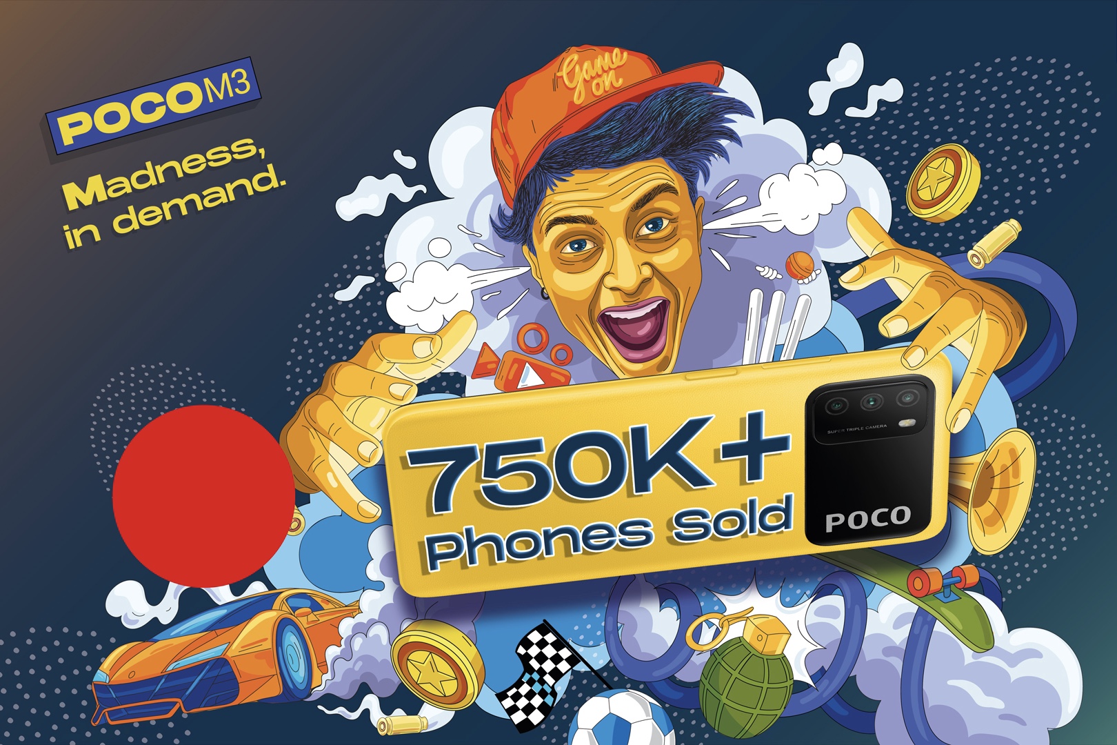 بوكو ام 3 - POCO M3 يحقق ثلاثة أرباع مليون وحدة مبيعات ! 2 POCO M3 750K Units Sold India