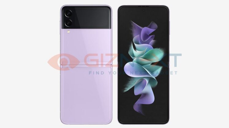 Samsung Galaxy Z Flip3 renders