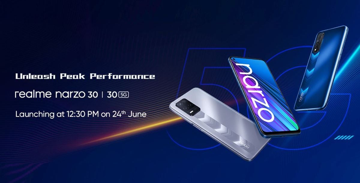 Realme Narzo 30 series launch date-