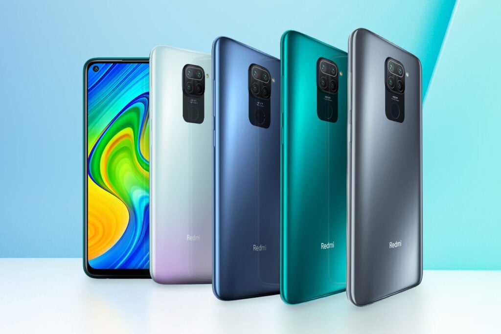 Redmi Note 9 All Colors Featured