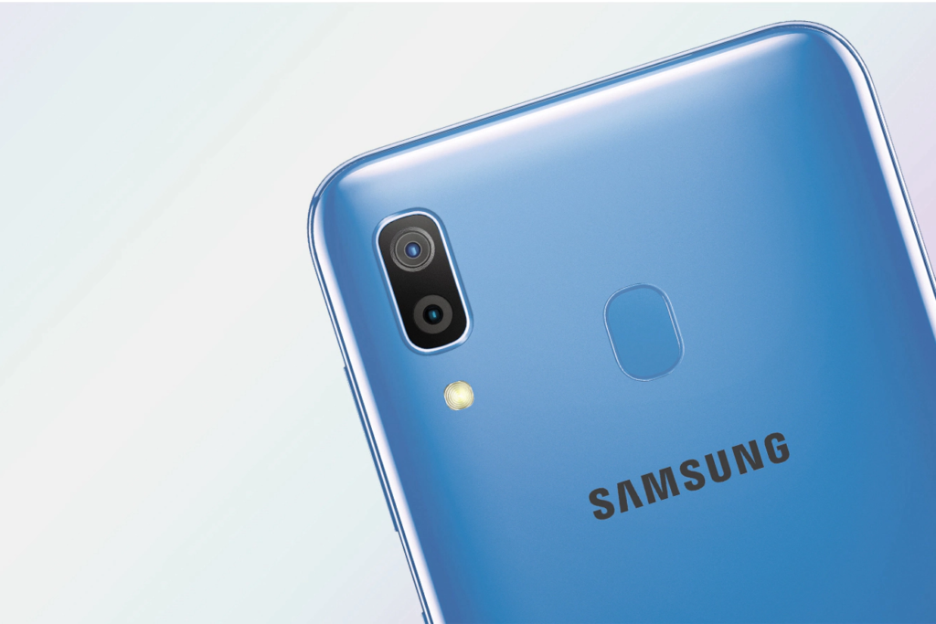 Samsung Galaxy A20 Blue Featured