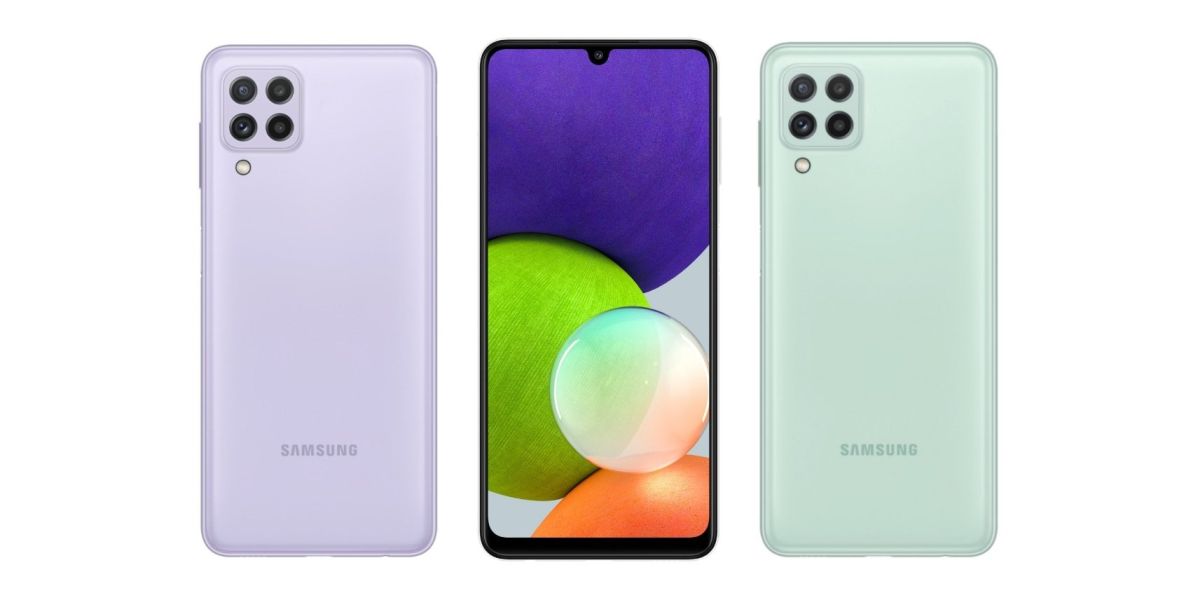 Samsung Galaxy A22 4G render