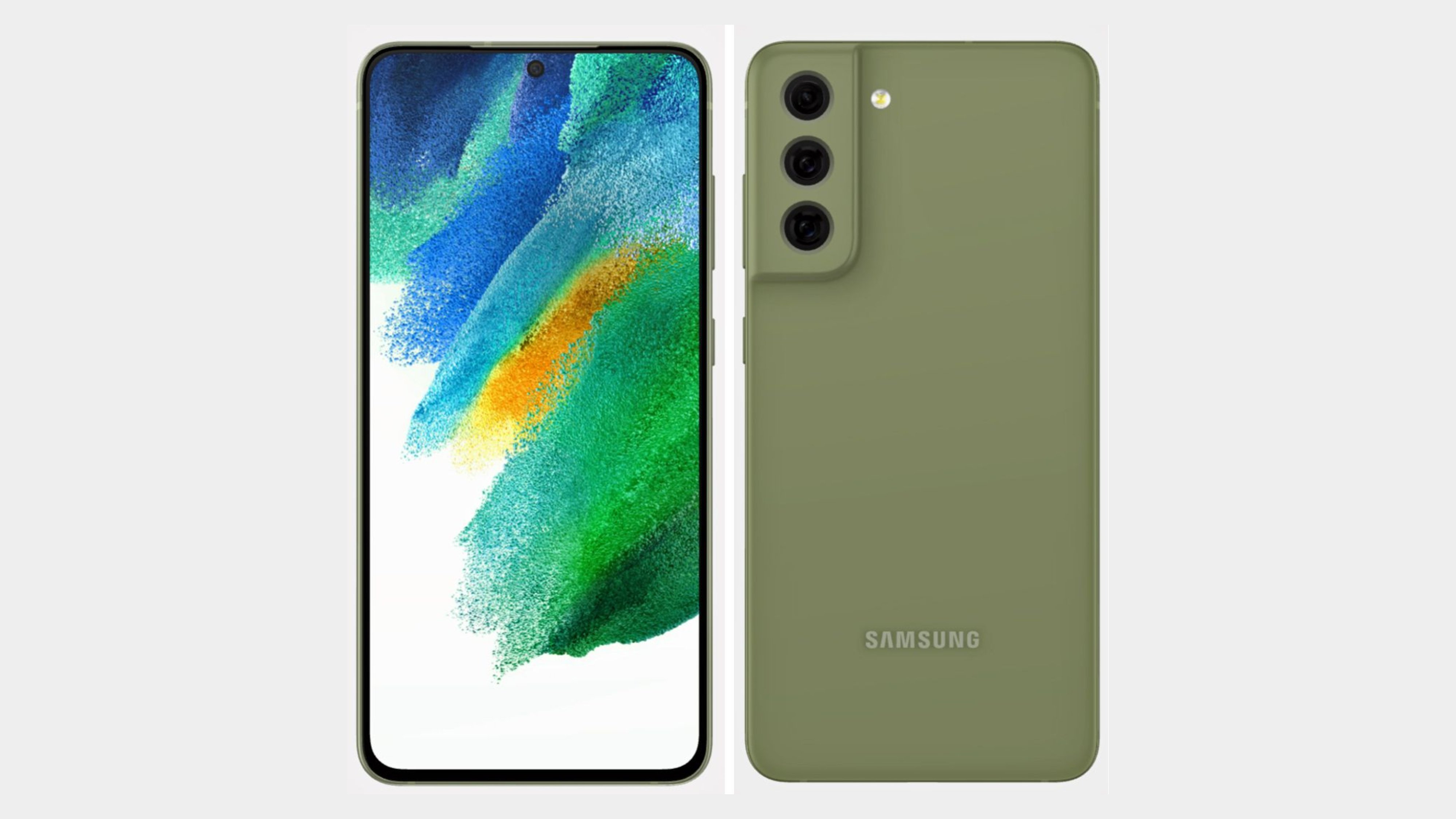 Samsung Galaxy S21 FE Green Render Leak