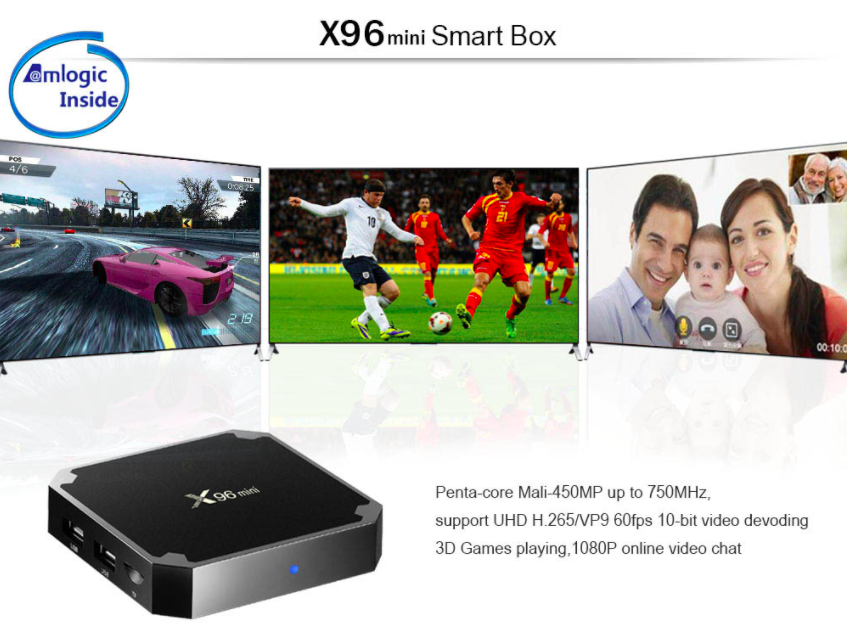 X96 Mini Smart TV Box