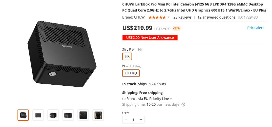 Chuwi LarkBox Pro Mini PC 