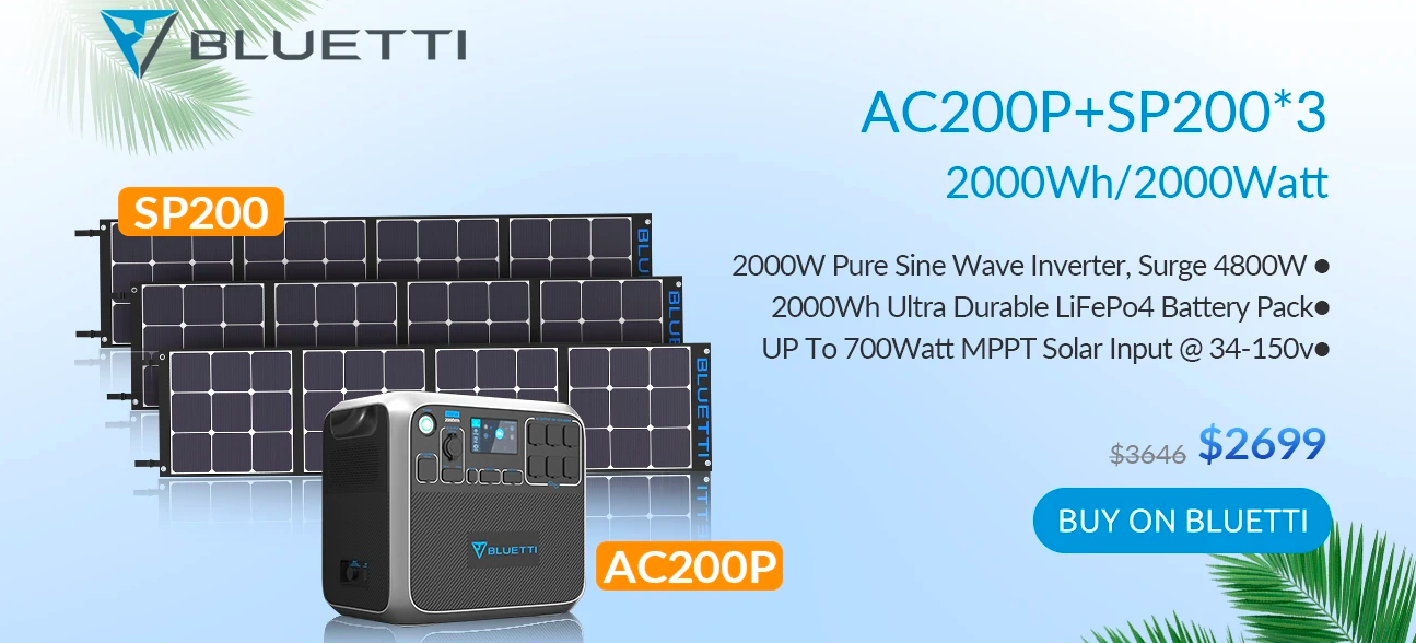 Bluetti summer sale