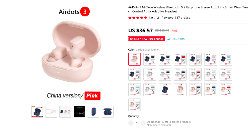 Xiaomi Redmi AirDots 3 