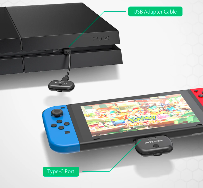 BlitzWolf BW- BL1 Bluetooth Wireless Audio Transmitter 