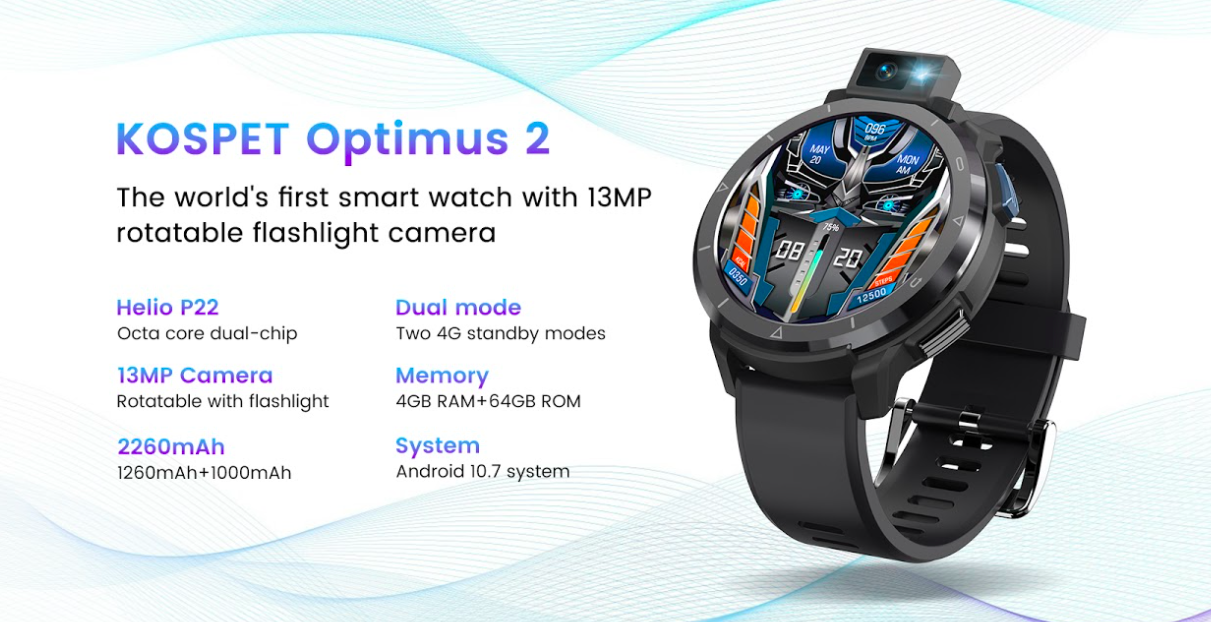 kospet optimus smartwatch