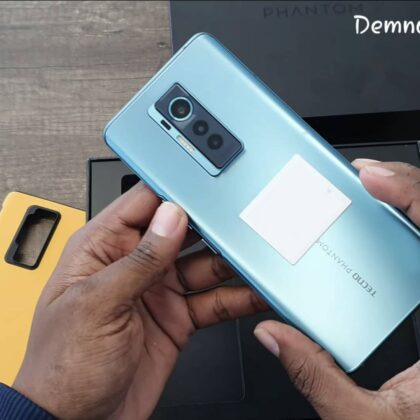 Tecno Phantom X live shots