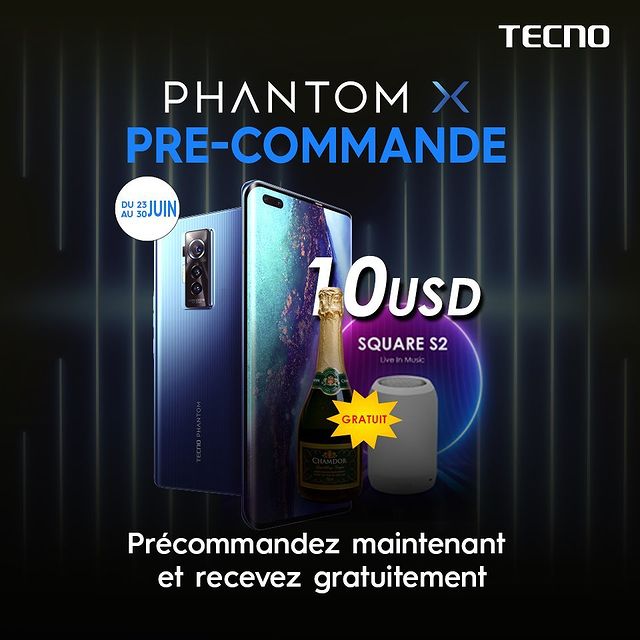Tecno Phantom X pre-orders