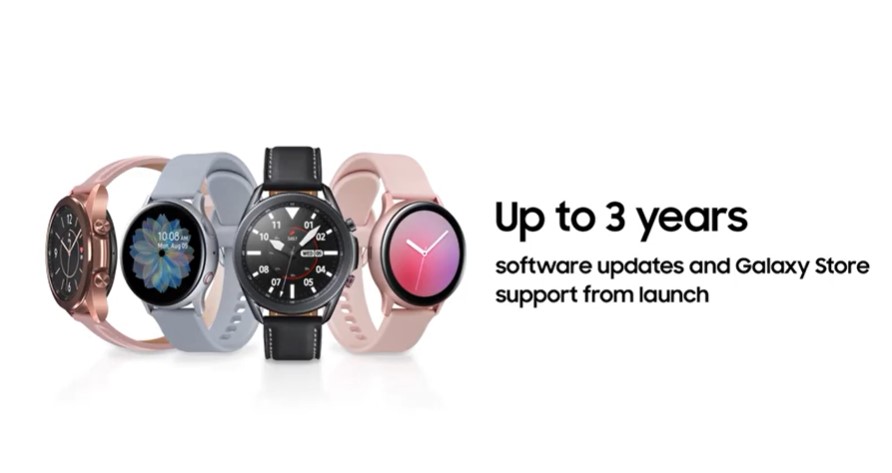Tizen OS Galaxy Watches updates