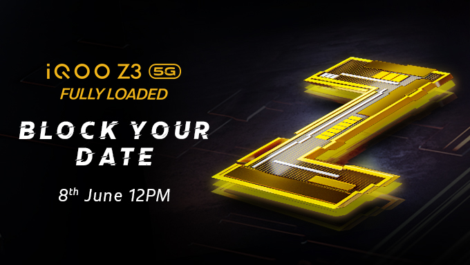 iQOO Z3 5G launch date