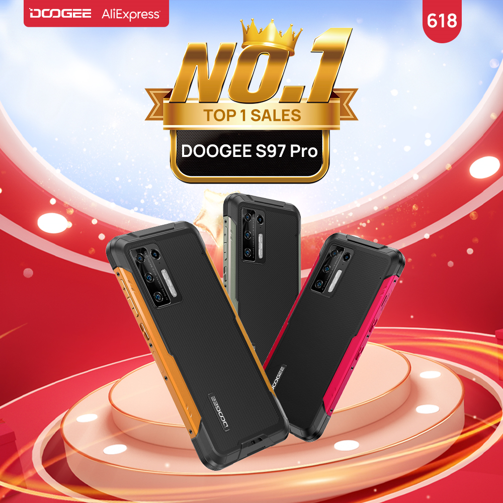 Doogee S97 Pro debuts with massive sales during the 6.18 Event - Gizmochina