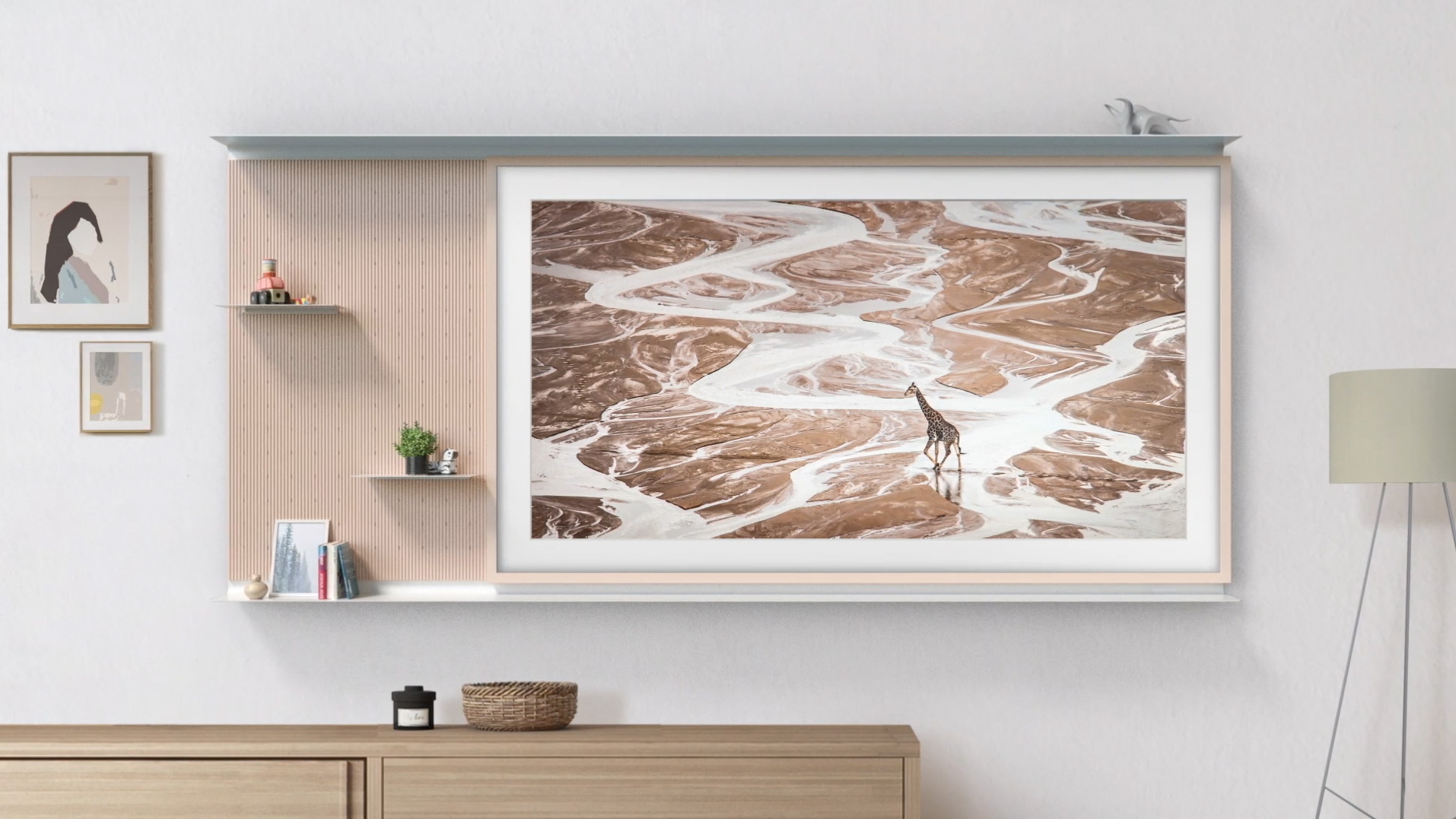 Samsung The Frame Tv 21 Launched In India Features 4k Qled Display Gizmochina