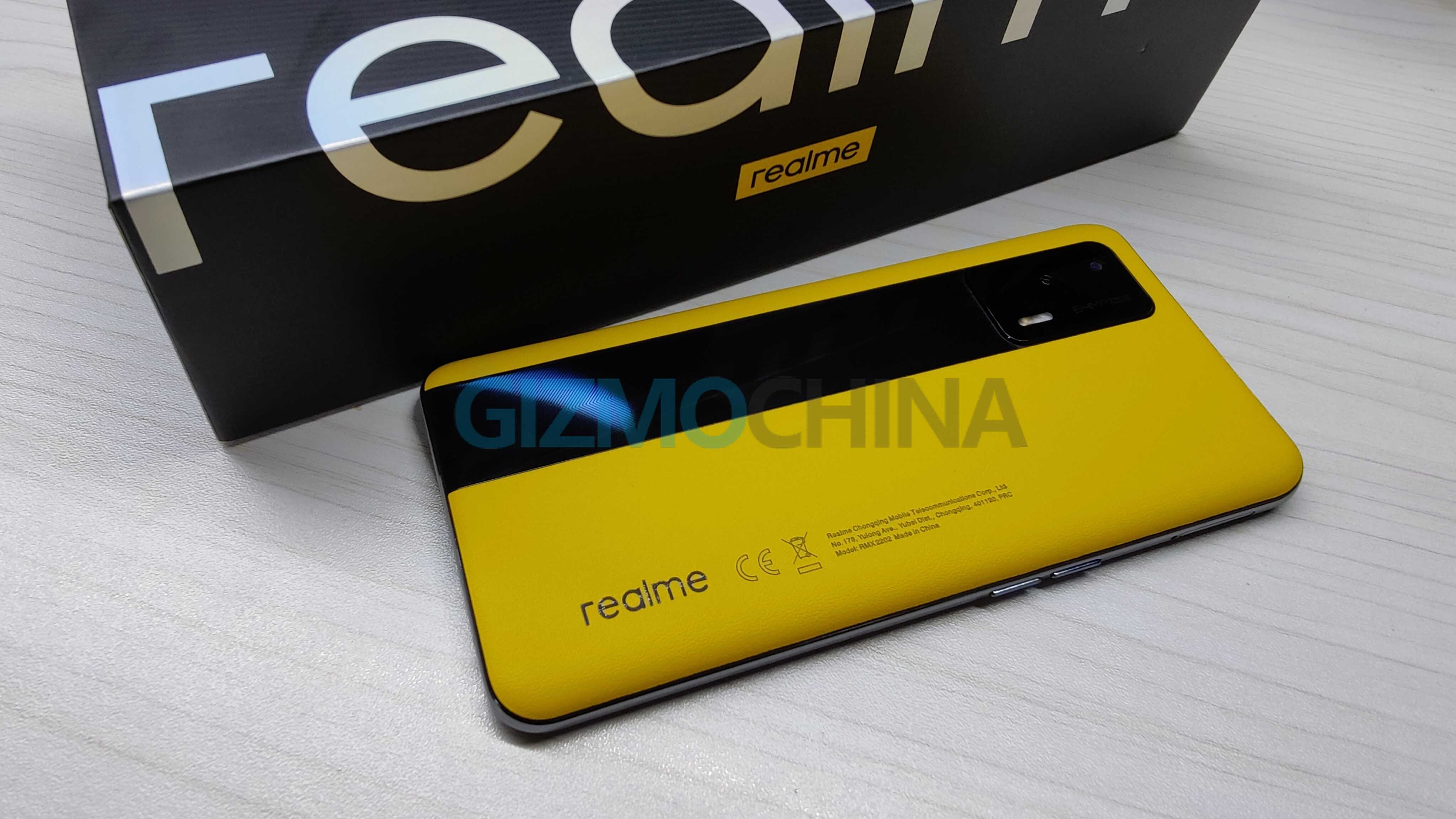 realme GT 5G Europe Global Variant Live Image Leak GizmoChina 01