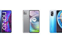 Narzo 30 Pro 5G vs Moto G 5G vs Realme X7: Specs Comparison