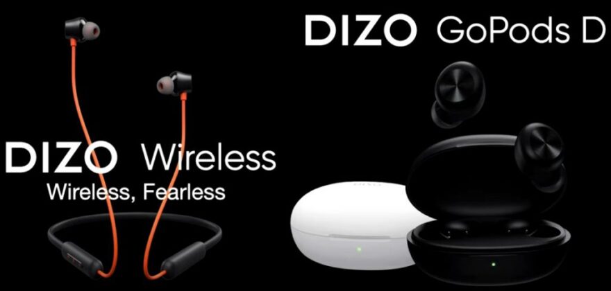  DIZO GoPods D TWS、DIZOワイヤレスイヤホンをインドで発売