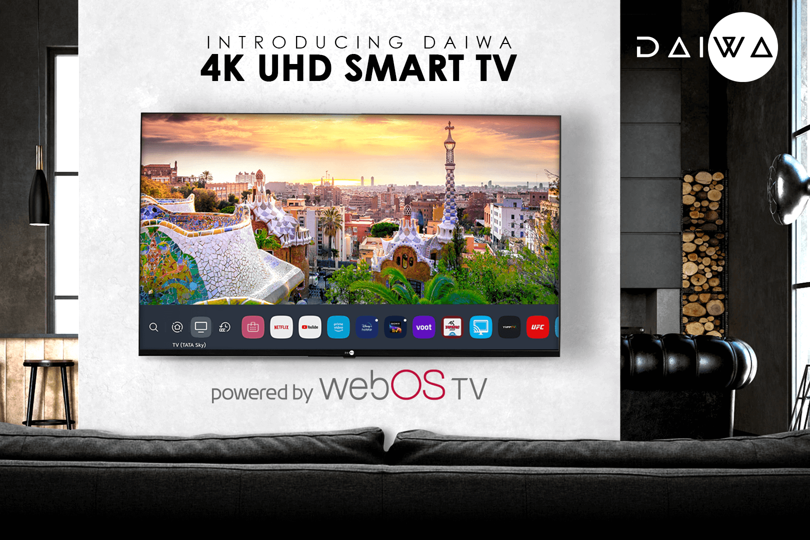 Daiwa D50U1WOS Smart TV comes with LG webOS and Magic Remote Gizmochina