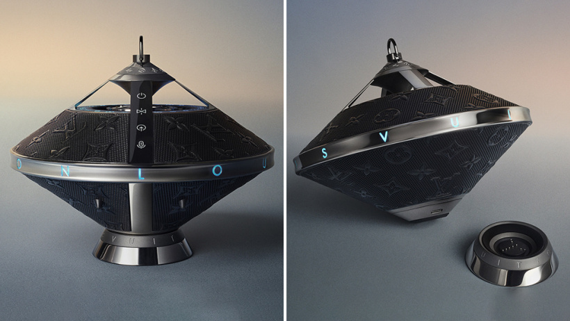 Louis Vuitton's UFO-style speaker is now available for preorders - CNET