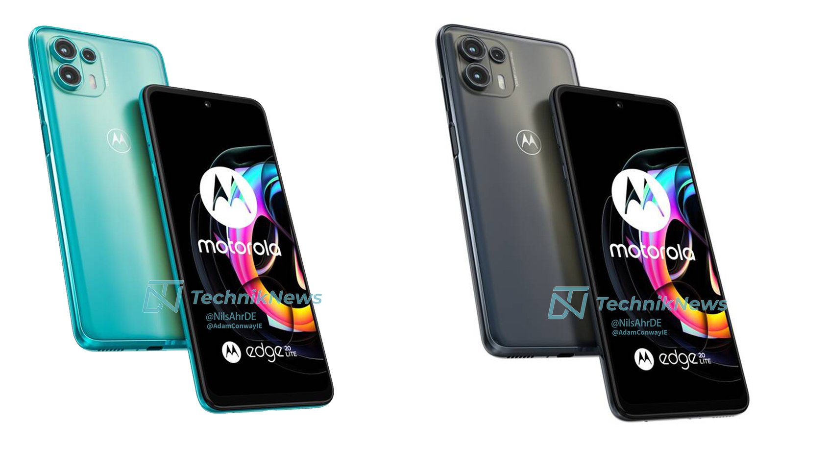 Motorola Edge 20 Lite renders