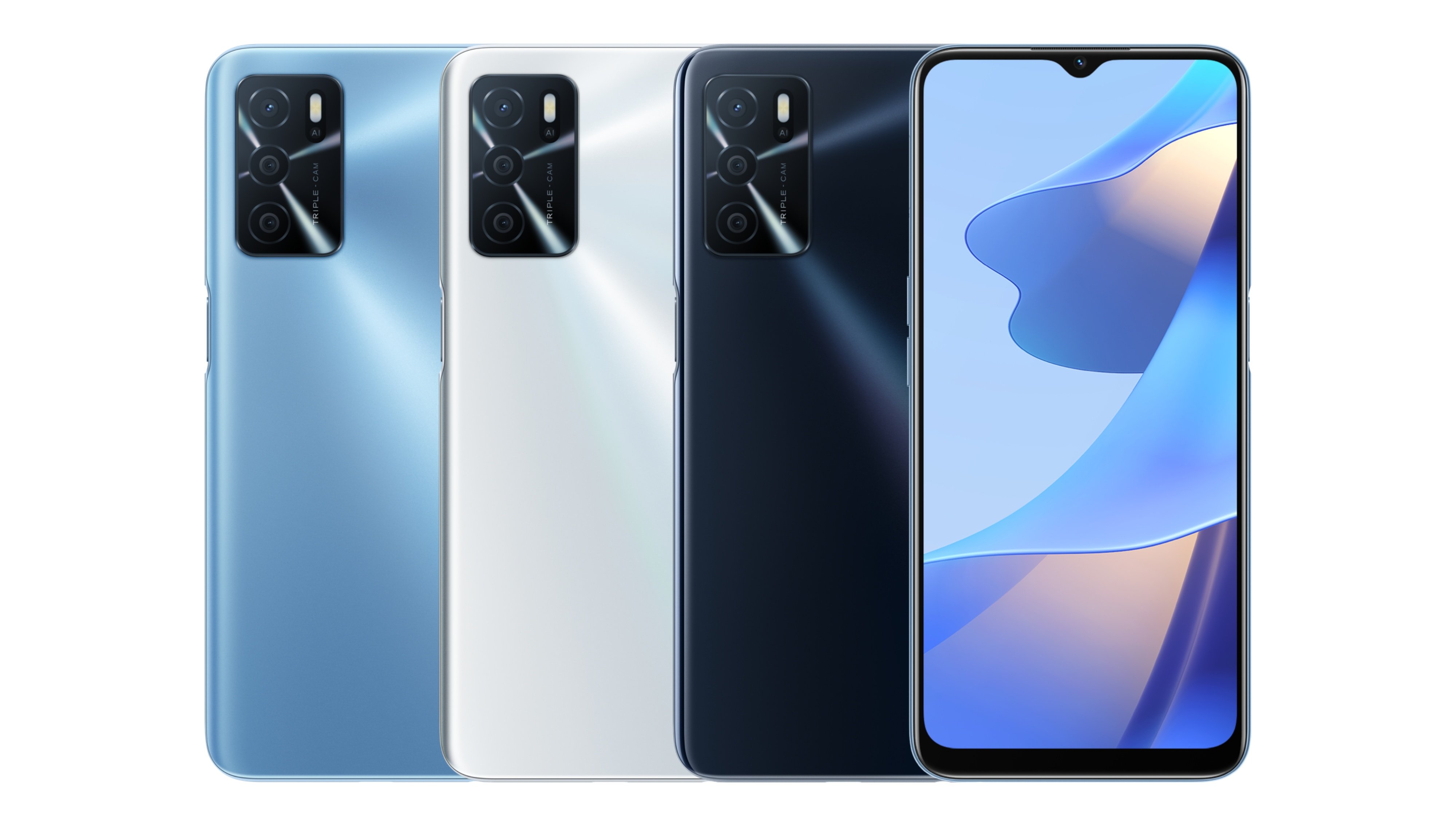 OPPO A16 All Colors Featured
