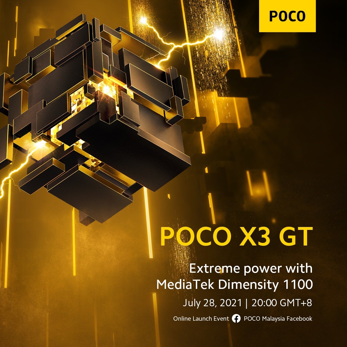 POCO X3 GT MediaTek Dimensity 1100 SoC