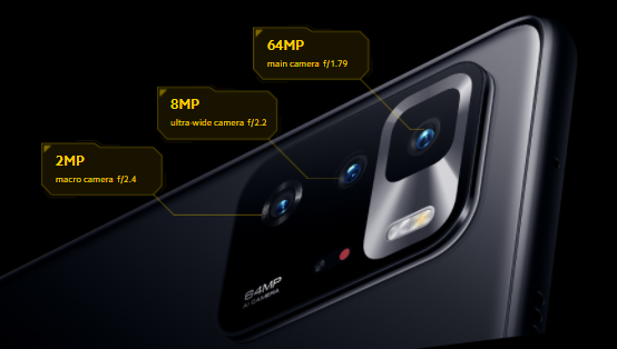 POCO X3 GT cameras