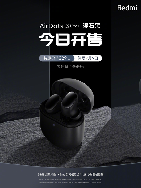 Redmi AirDots 3 Pro goes on sale in China for CNY 349(~$54)