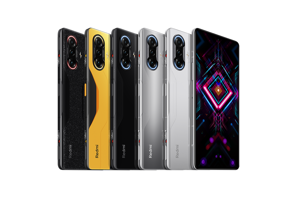 Redmi K40 Gaming Edition Inverse Scale and color variants