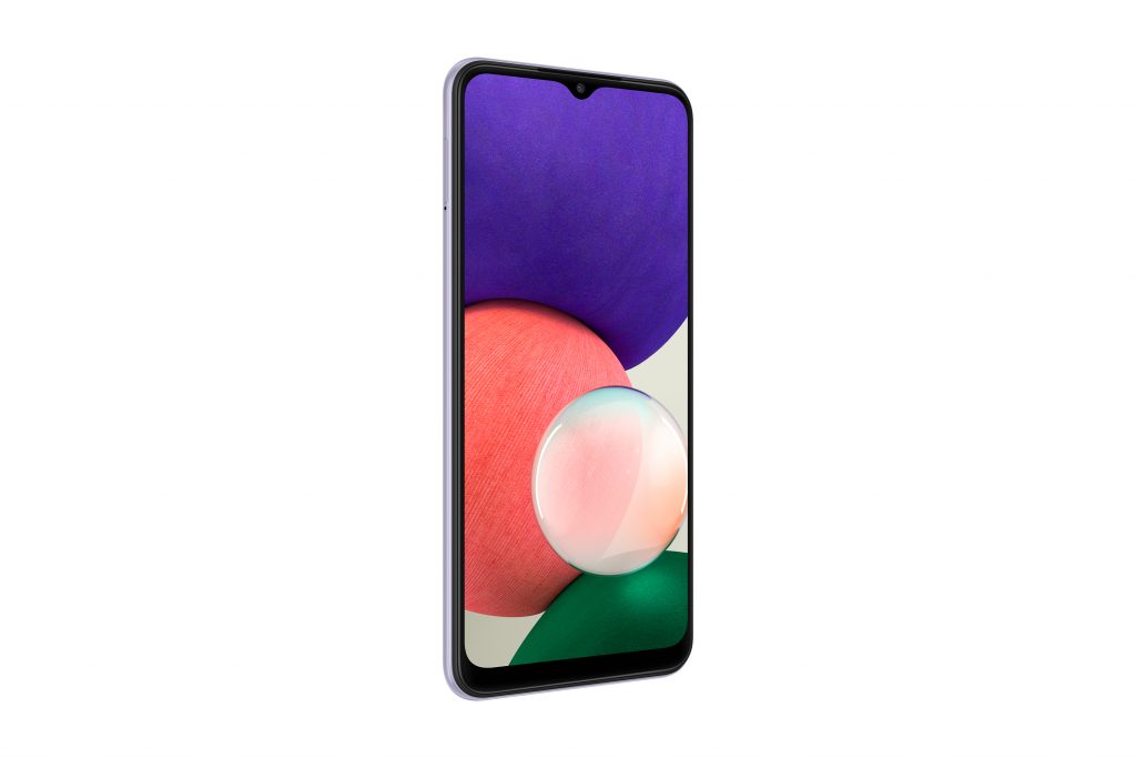 Samsug Galaxy A22 5G Violet Front