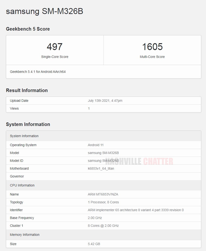 Samsung-Galaxy-M32-5G-Geekbench