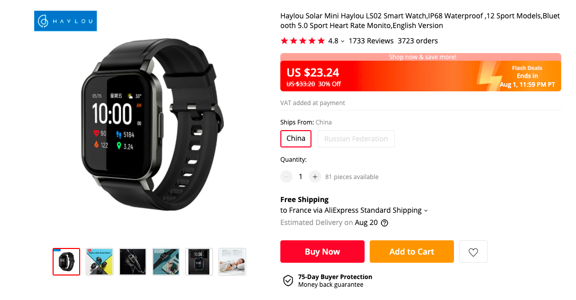 haylou smartwatch 2 ls02