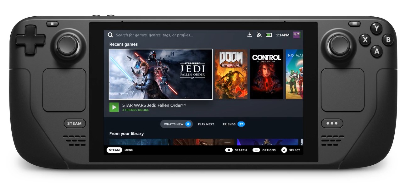 Steam Deck UI