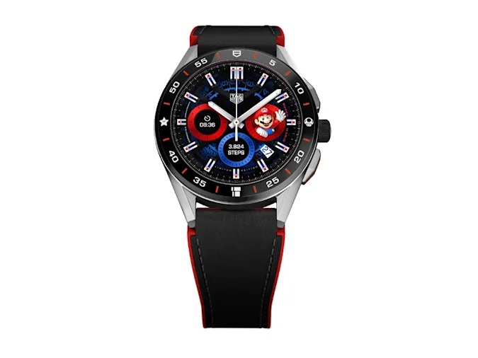 Tag Heuer says it is Mario Time with its new $2150 Wear OS smartwatch ...