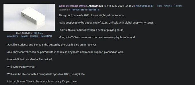 Xbox Stream Box features