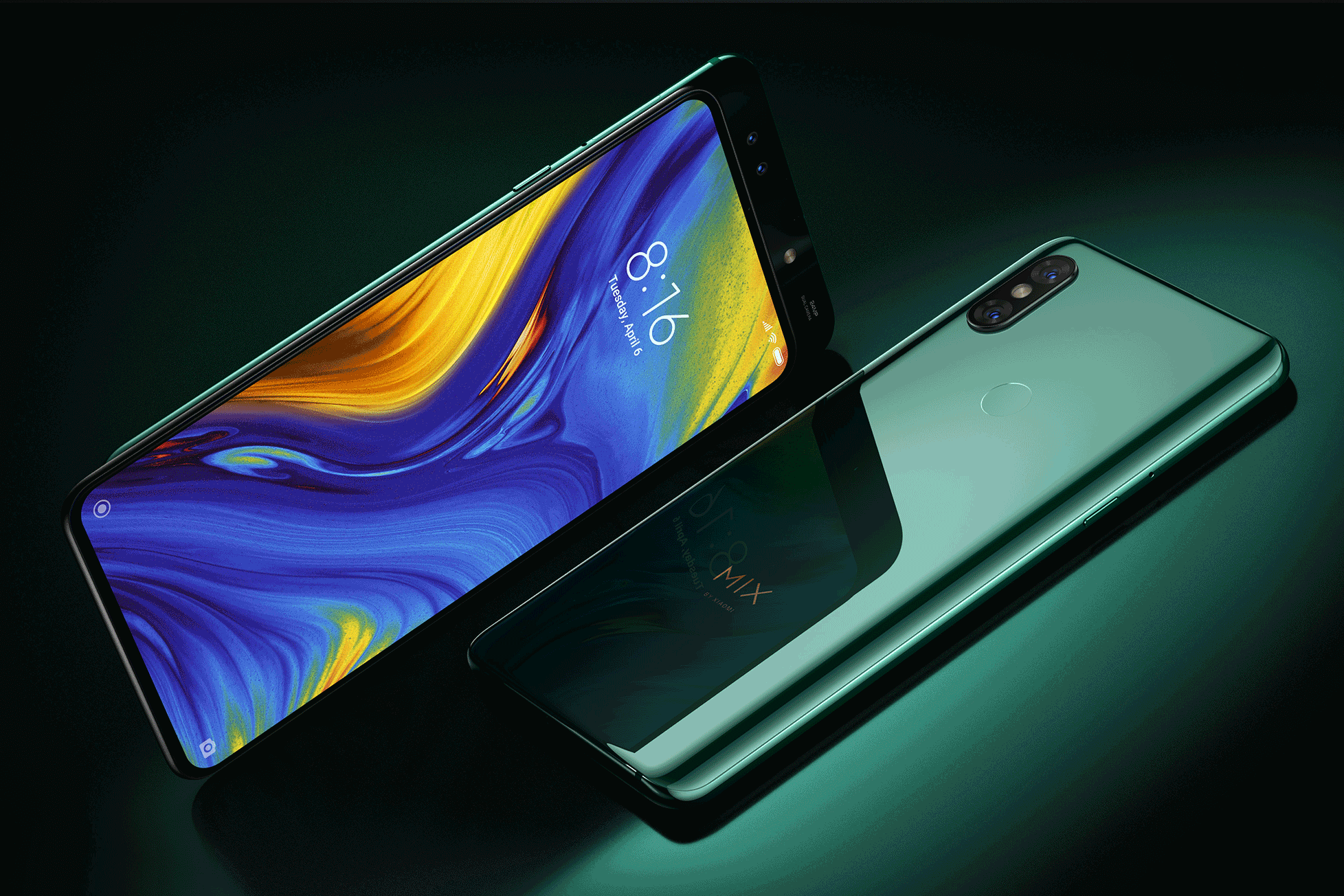 Xiaomi Mi MIX 3 Jade Green Featured