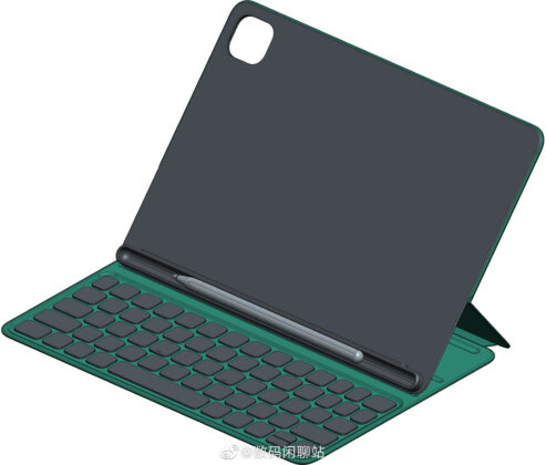 Xiaomi keyboard case render