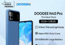 Doogee N40 Pro launching soon with 6380mAh battery for just $129 via AliExpress