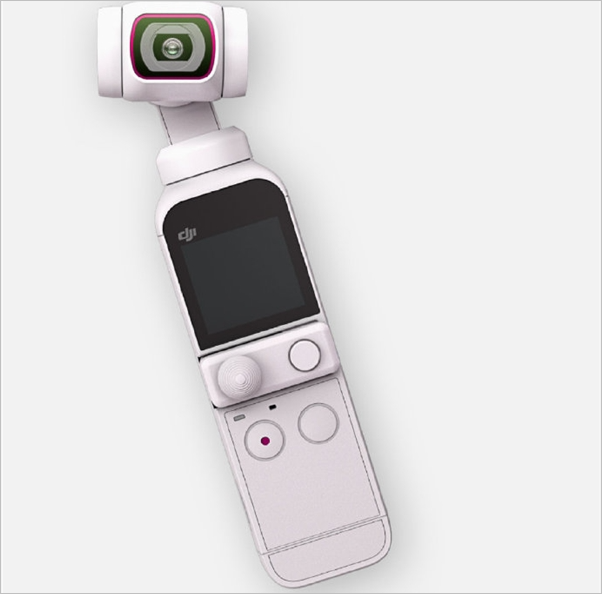 DJI Pocket 2 Exclusive Combo サンセットホワイト - ビデオカメラ