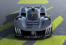 Peugeot’s hybrid 9X8 Hypercar packs a 200kW electric motor powered by a 900-volt battery pack Peugeot 9x8
