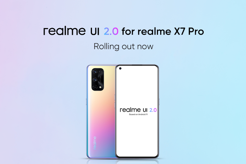 realme X7 Pro realme UI 2.0 Android 11 Stable Update